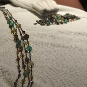 Elegant Necklace Bracelet Set